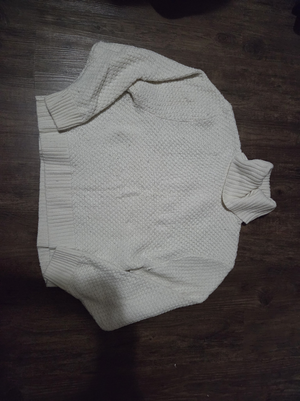 Denver Hayes Crop Turtleneck Sweater